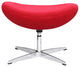 Modern Classics Inner Ottoman Fabric, Red
