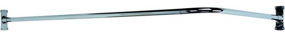 Cheviot Products Corner Shower Curtain Rod, Chrome