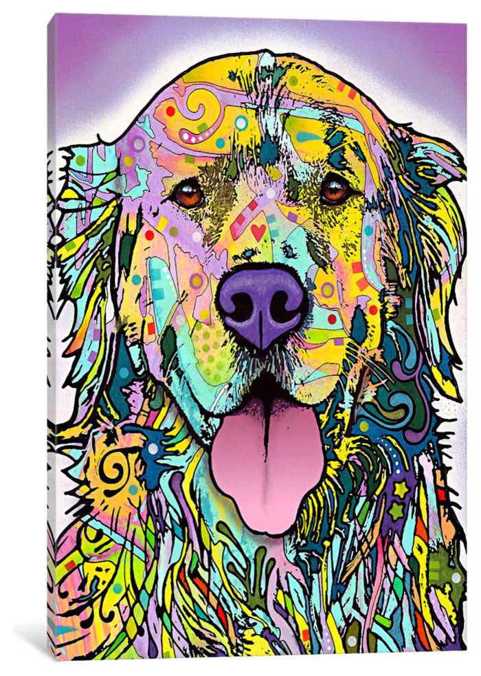 "Silence Is Golden" Wrapped Canvas Art Print, 40x26x1.5