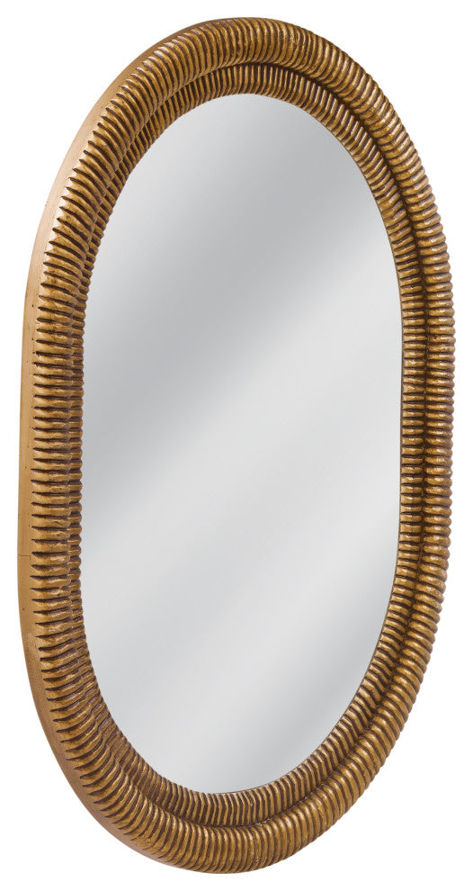 Santee Wall Mirror Antique Gold