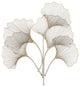 Ginkgo Leaf Wall Panel, Natural Iron