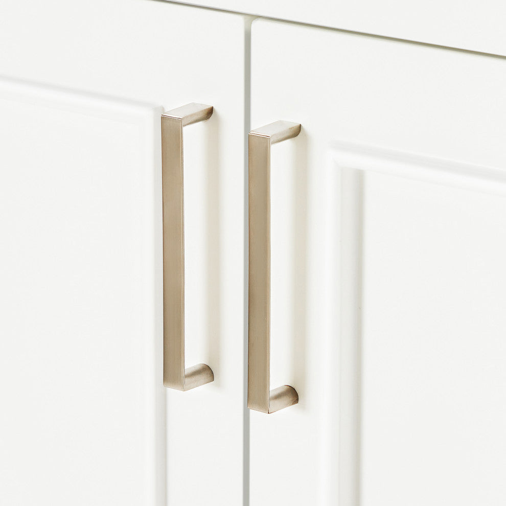 Ariel Stafford 42" Single Right Offset Sink Bathroom Vanity Base, White