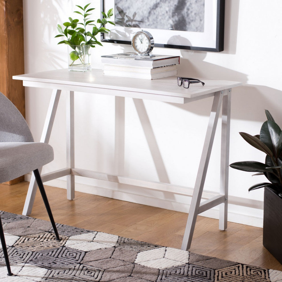 Safavieh Redding Desk, White Washed