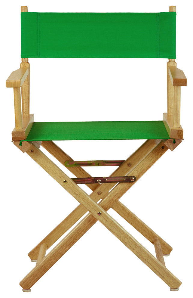 018" Director's Chair Natural Frame-Green Canvas
