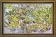 Vincent Van Gogh Field of Yellow Flowers  Framed Premium Canvas Print, 18"x27"