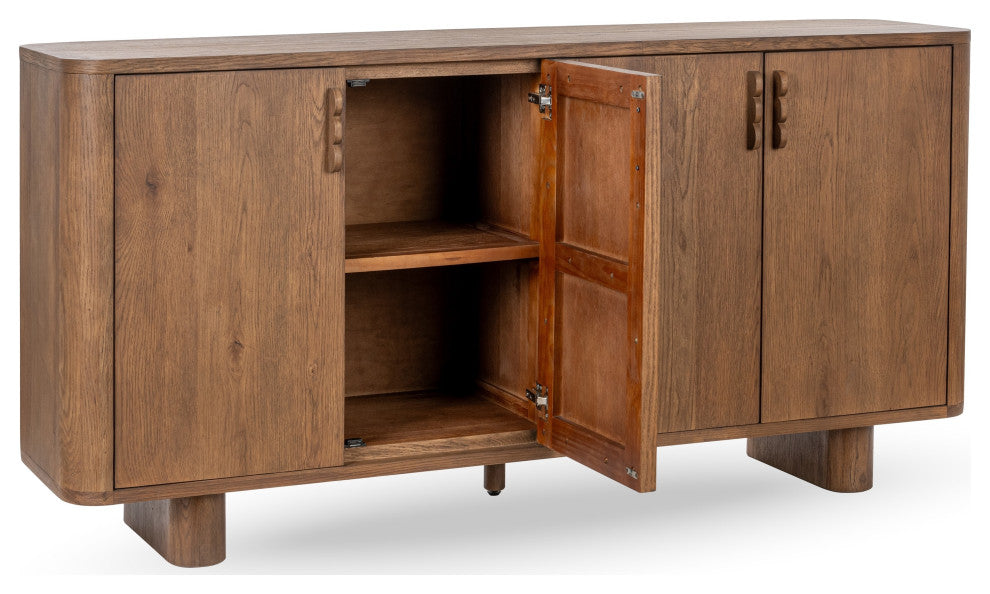 Tacoma 4-Door Wood Sideboard Buffet