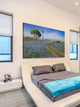 "Windmill Landscape" Painting Print on Canvas by Chris Vest
