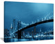 "Manhattan Downtown Urban View" Canvas Print40"x30"