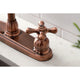 Kingston Brass KB716AXLS Victorian Centerset Kitchen Faucet, Antique Copper