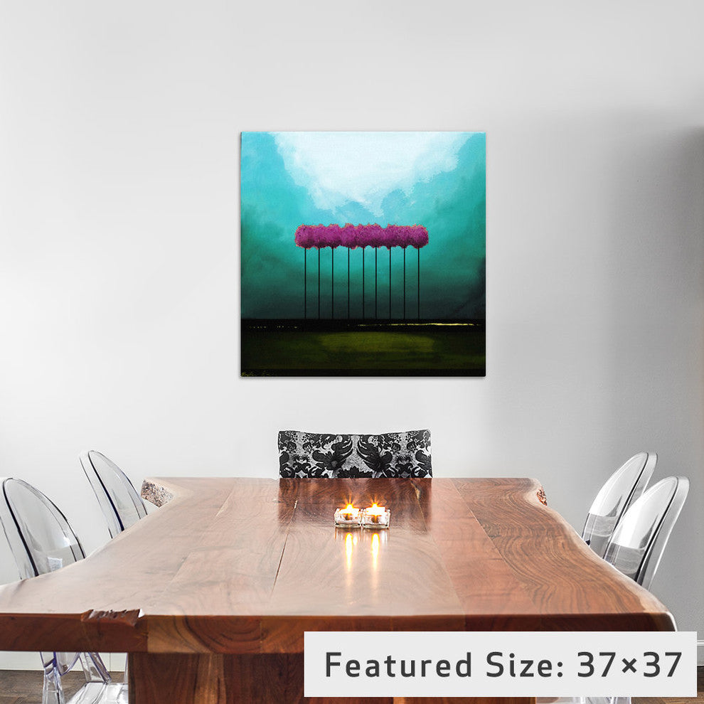 "Family #2 Gallery" by Heather Offord, 26x26x1.5"