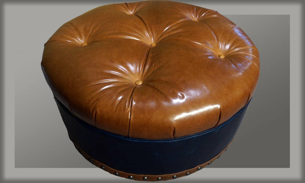"Havana" Tufted Ottoman
