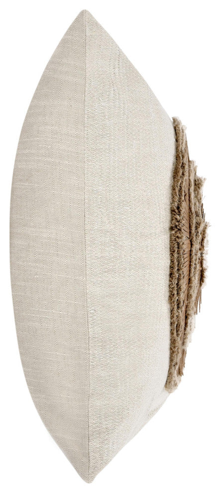Pueblo 22" Cotton Fabric Throw Pillow by Kosas Home