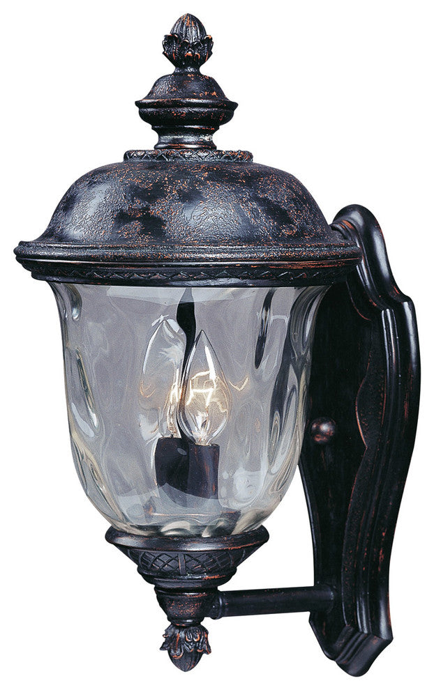 Carriage House DC 2-Light Outdoor Wall Lantern, Oriental Bronze