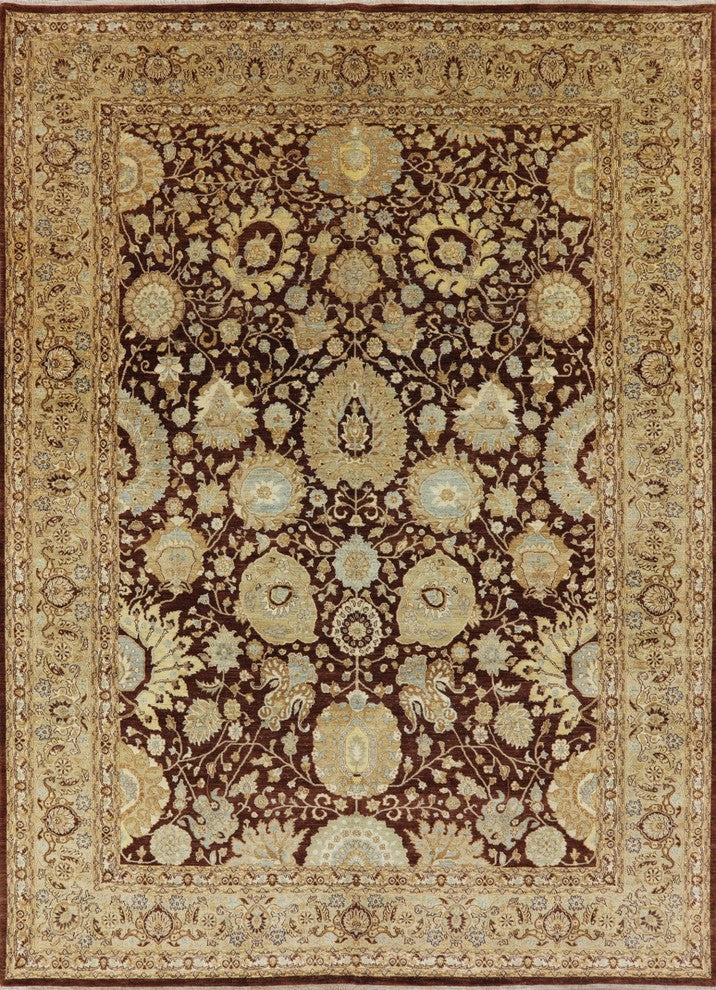 9'x13' Peshawar Hand Knotted Oriental Rug, MC470