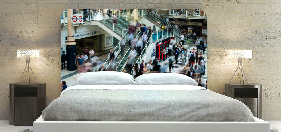 "Train Station" Headboard