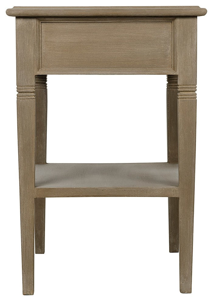 Oxford 1-Drawer Side Table, Weathered