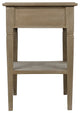 Oxford 1-Drawer Side Table, Weathered