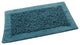 Bath Rug Cotton and Chenille Tufted, 2 Piece, 24"x17" and 34"x21", Arctic Blue