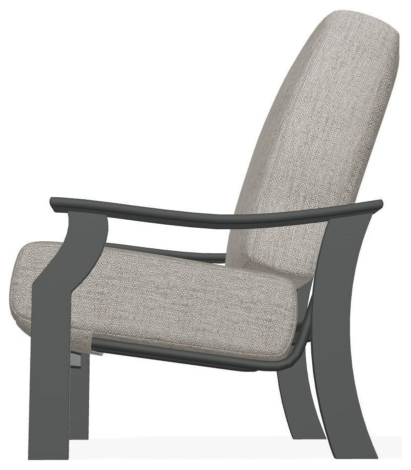 St. Catherine Deep Seat Outdoor Armchair, Thatch Ash/Graphite
