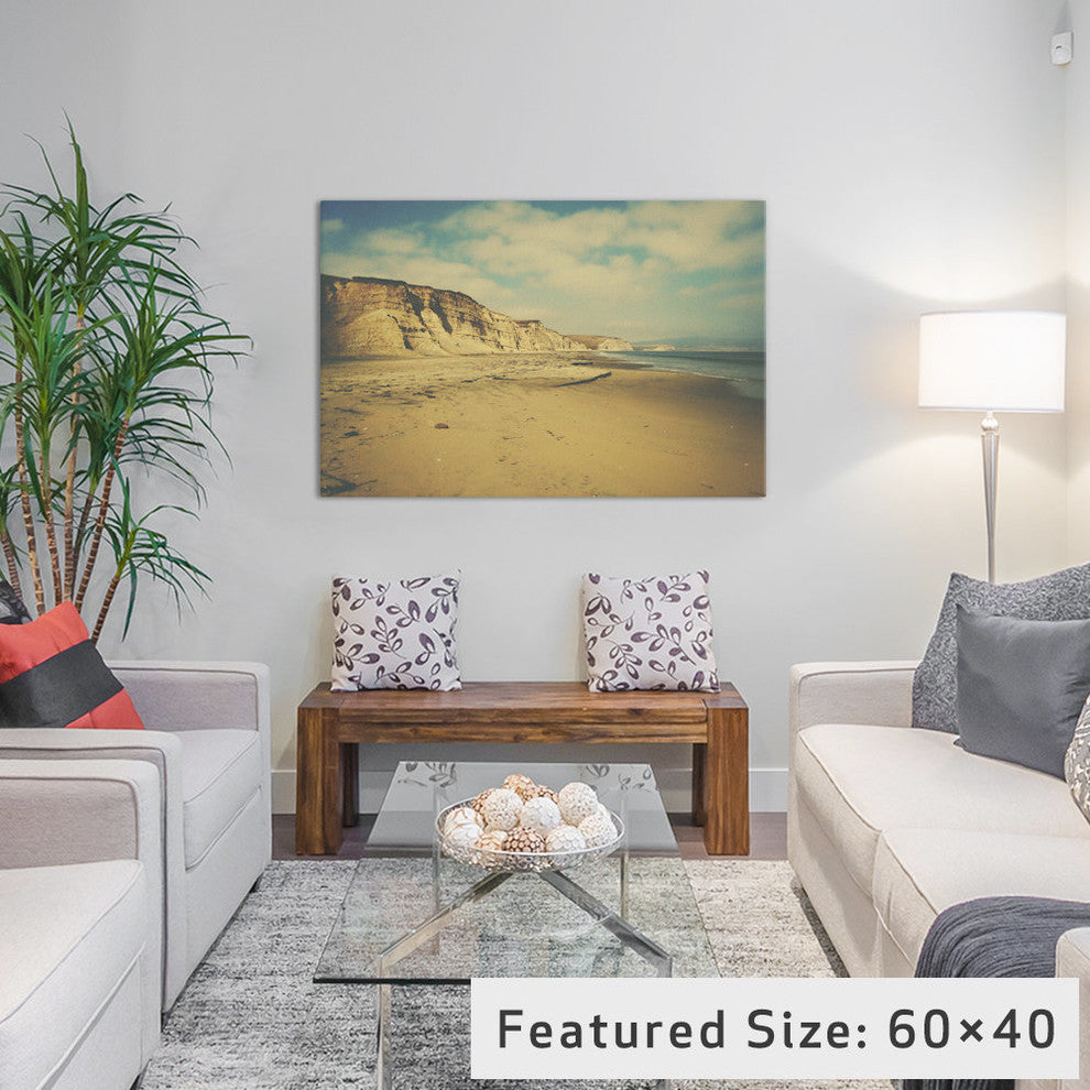 "California Coast" by Laura Marshall, 40x26x1.5