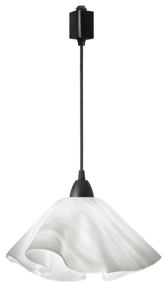 Jezebel Radiance Lily Large Track Light, White Cloud