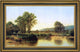 Henry Suydam Summer Afternoon by the River Framed Premium Canvas Print, 16"x24"