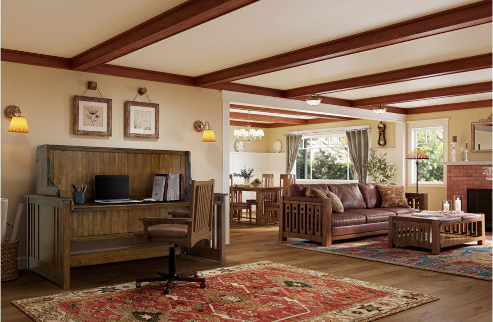 Artisan Desk Bed, USB Ports and AC Outlet