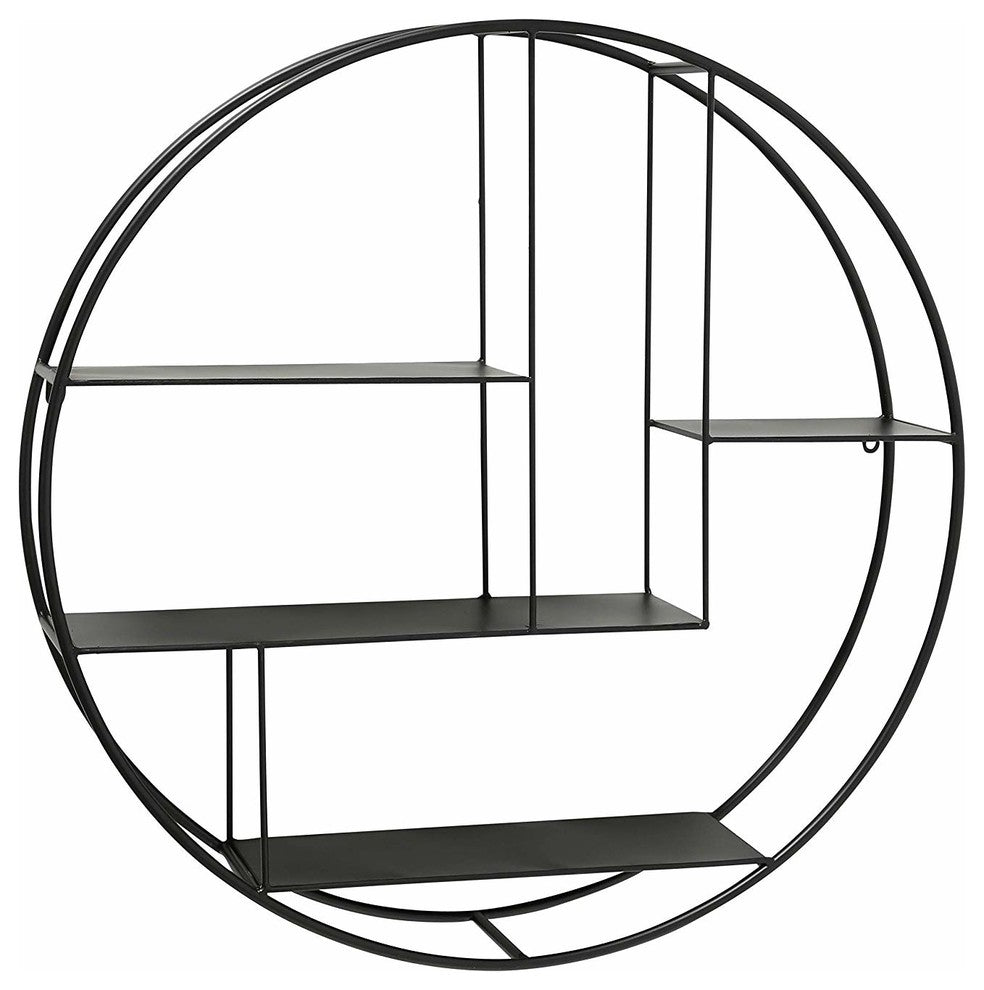 Round Floating Wall Shelf 29 Inches Diameter
