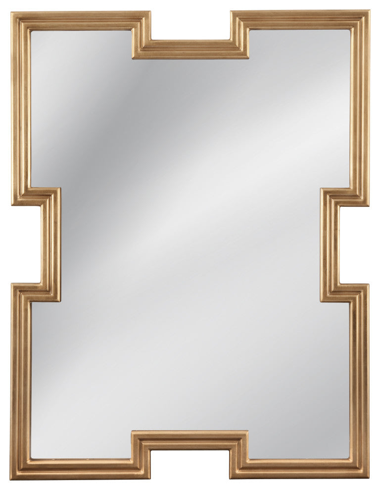 Brourke Wall Mirror - Gold Leaf