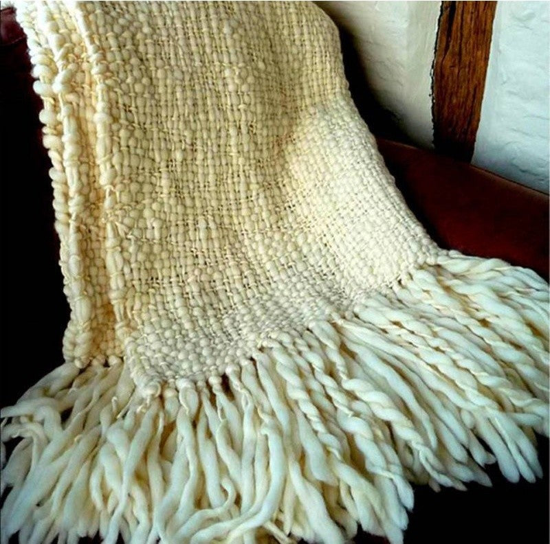 Flame Natural Throw