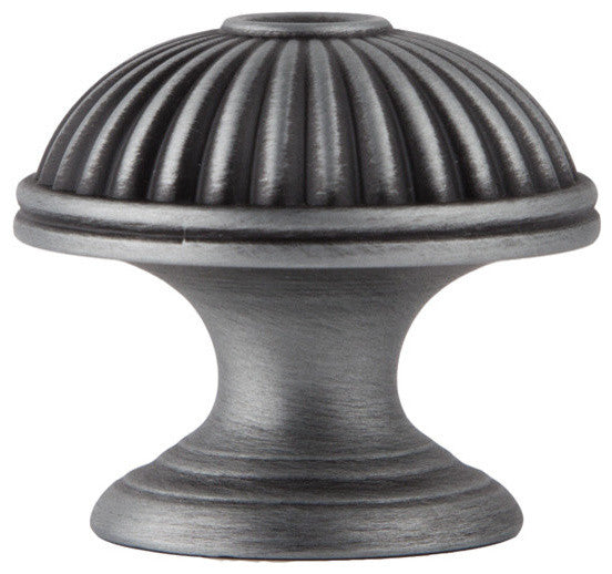 Sumner Street Home Hardware Belmont Knob, Satin Pewter
