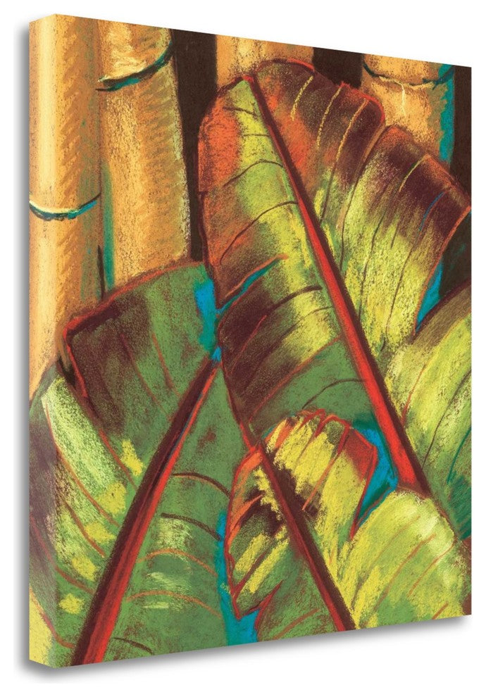"Tropical Pastel" By Clair Kelly, Giclee Print on Gallery Wrap Canvas