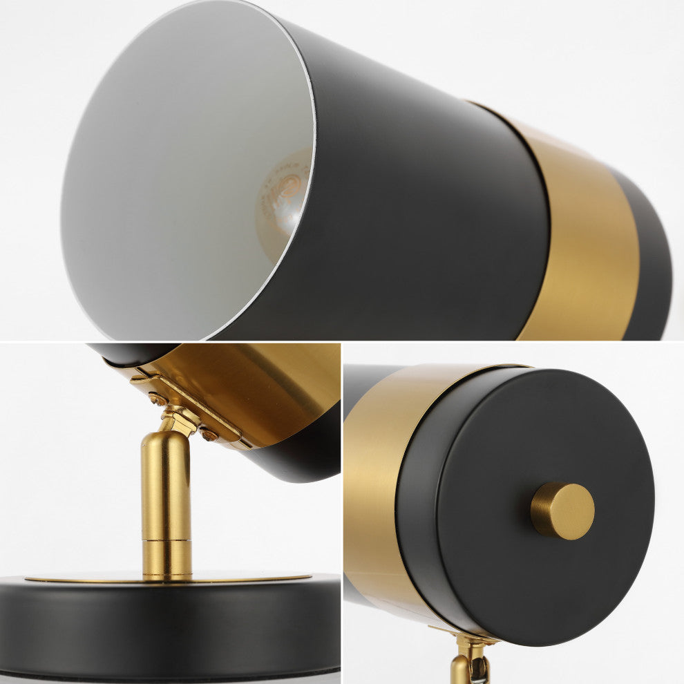 Astra Modern Industrial Iron Adjustable Indoor LED Floor Spotlight
