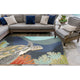 Ravella Akumal Indoor/Outdoor Rug, Ocean, 8'3"x11'6"