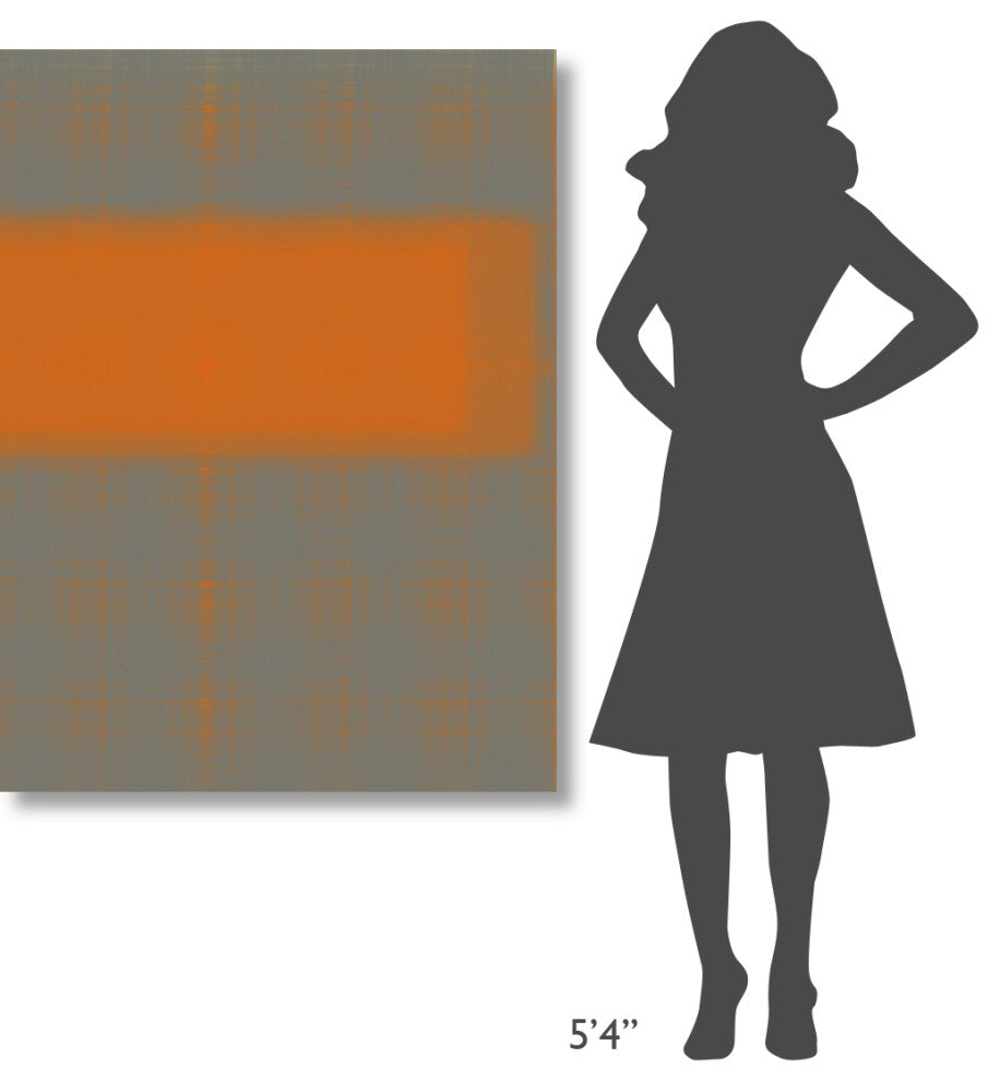 "Abstract Orange 3" Fine Art Print
