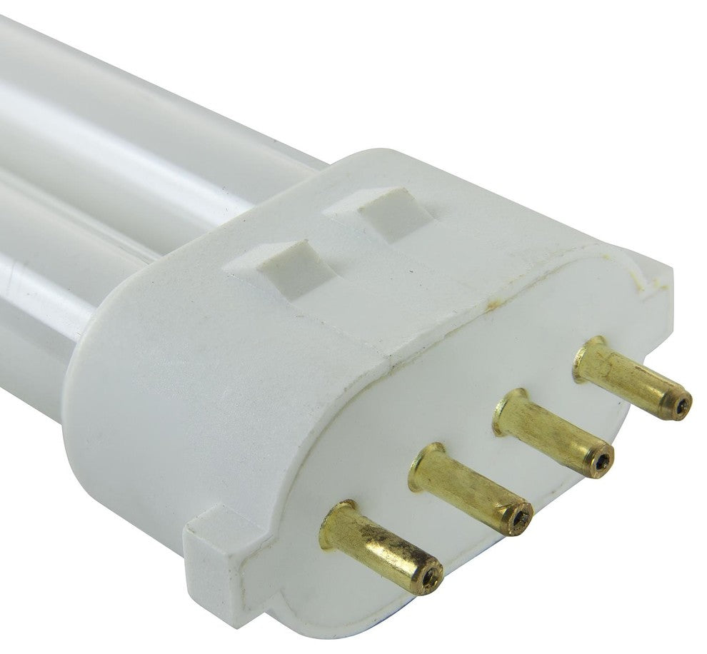Sunlite 13 Watt Pl 4 Pin Single U Shaped Twin Tube, 2Gx7 Base, Soft White
