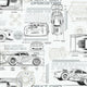 Disney and Pixar Cars Schematic Wallpaper