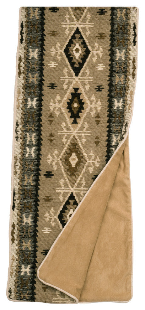 Mountain Storm Bed Scarf- King 106x17