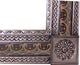 Big Brown Greca C Mexican Tile Mirror