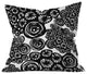 Julia Da Rocha Circo Doodles Outdoor Throw Pillow