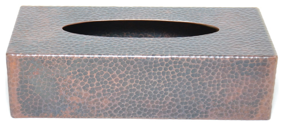 Kleenex Rectangular Cover Hand Made Copper Sink