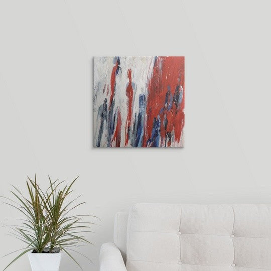"Nautical Splash Collection" Canvas Art, 16"x16"x1.25"