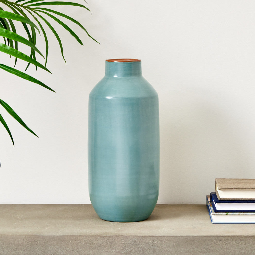 Lucela Bottle Vase Pastel Blue