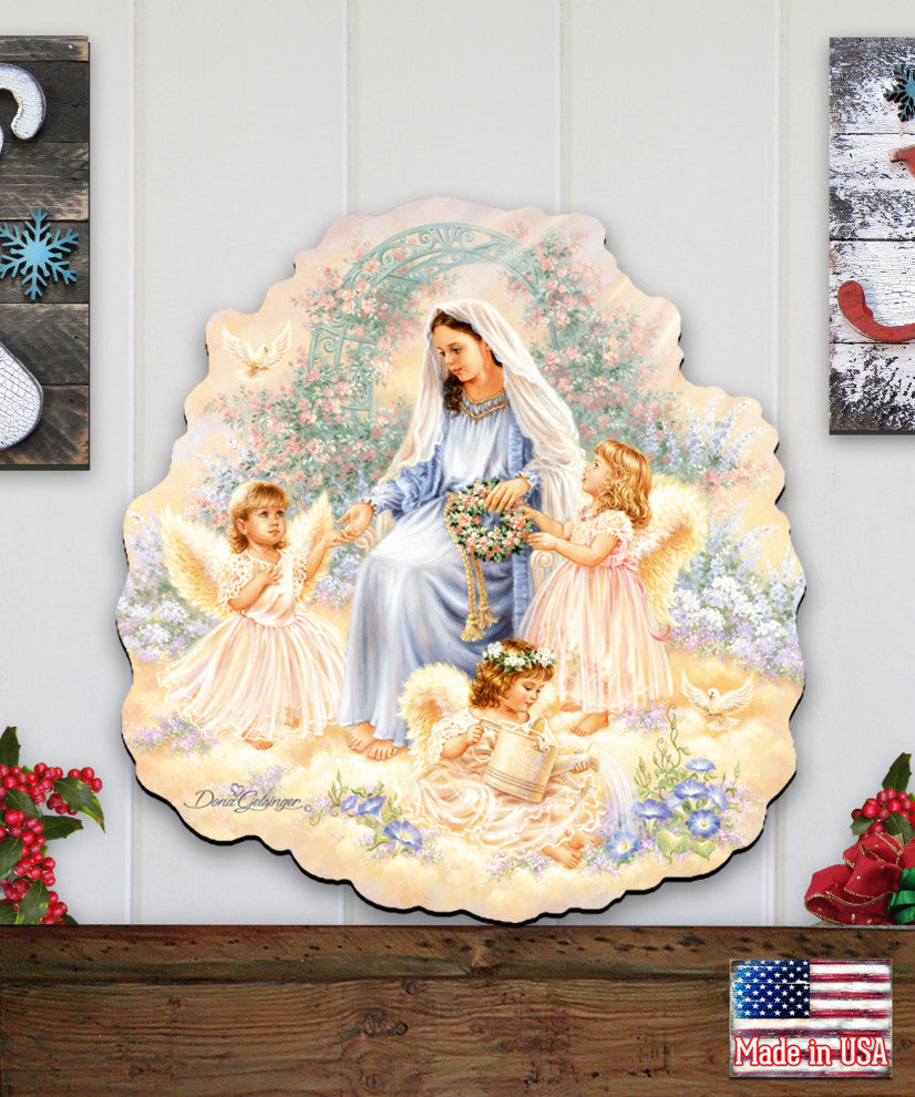 Gift of Faith Angel Wall and Door Hanger by Dona Gelsinger