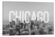 "Black and White Chicago" by 5by5collective, 18x12x1.5