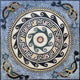 Geometric Nautical Mosaic, 31x31
