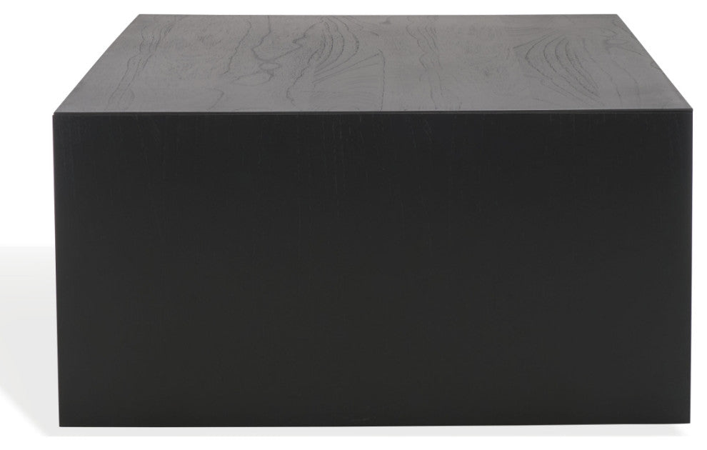 Safavieh Couture Tawney Rectangle Wood Coffee Table, Black