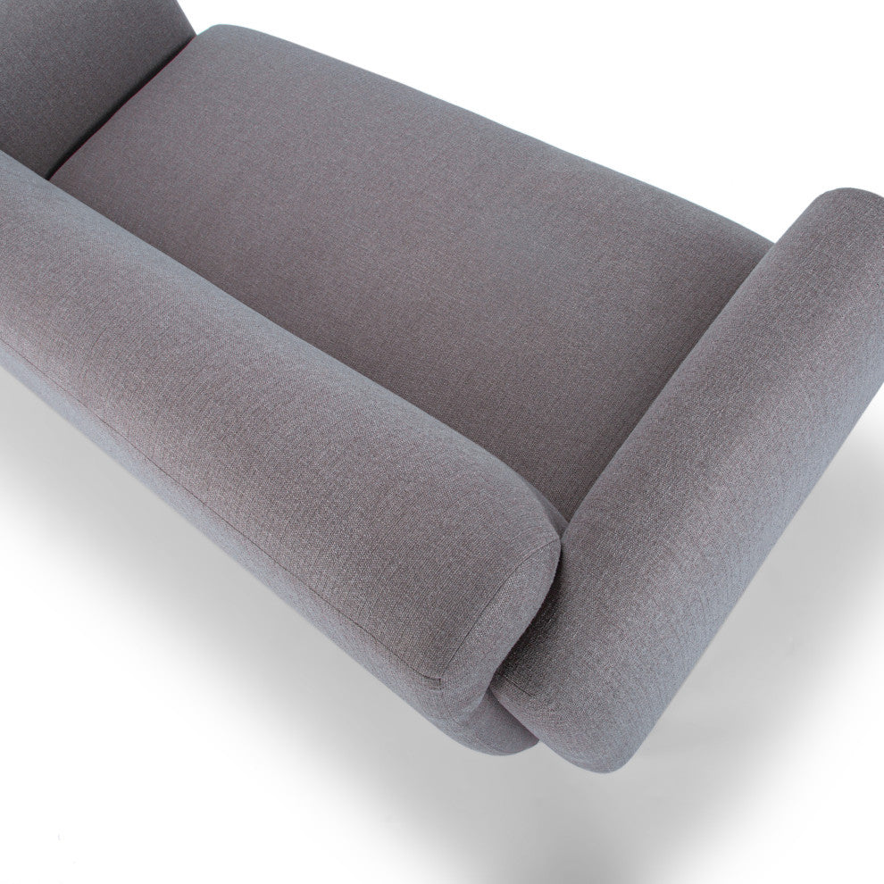 Metro, Tulum 2 Seater Sofa, Dark Brown