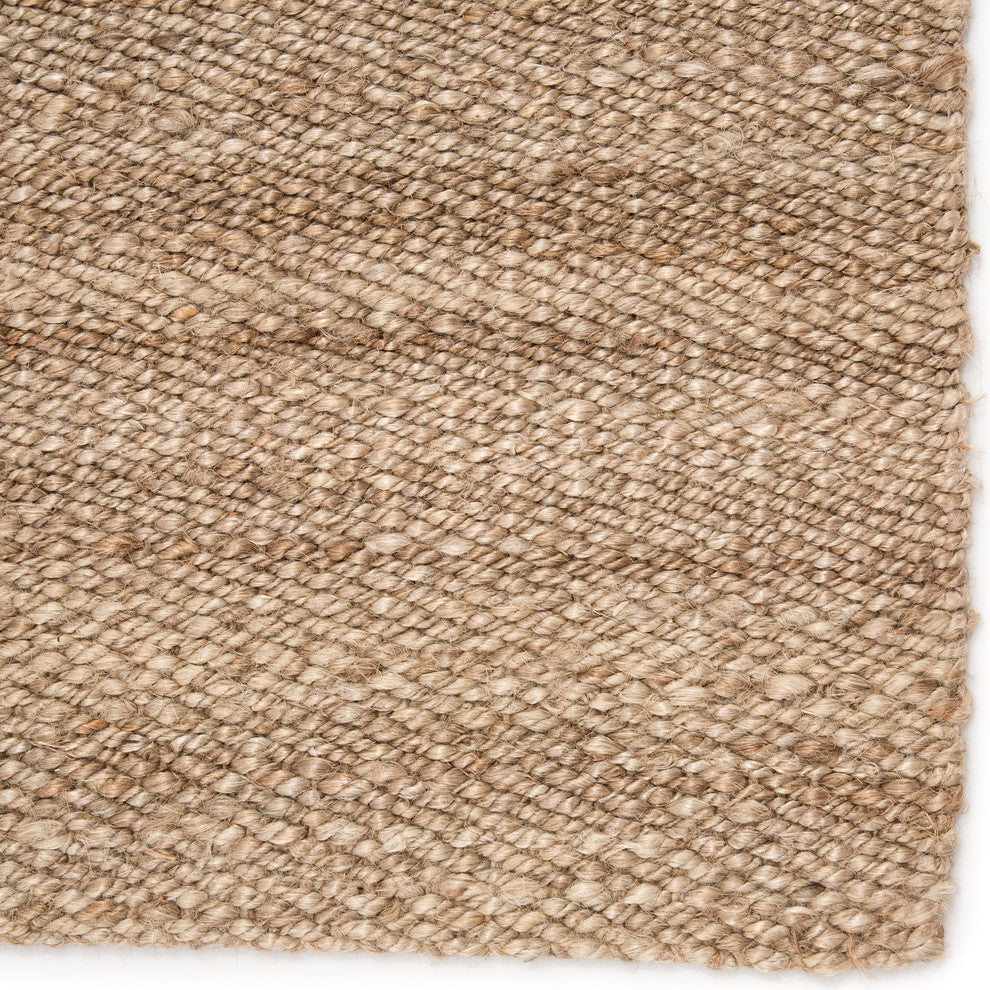 Jaipur Living Hilo Natural Solid Tan Area Rug, 10'x14'