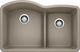 Blanco 441596 Silgranit II Undermount double-bowl sink Kitchen Sink